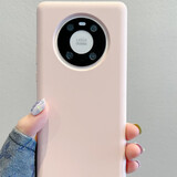 米狮【液态硅胶】 华为mate80pro手机壳mate70保护套纯色超薄70pro防摔高级60pro感简约50情侣款保护套 【粉砂色】真液态硅胶 肌肤手感 华为 Mate 40 Pro