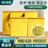 源聞白茶 绿茶茶叶2024新茶春茶明前新茶黄金芽安吉奶白茶送礼礼盒 明前新茶黄金芽100g*2罐