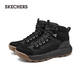 斯凯奇（Skechers）雪地靴男靴冬季舒适保暖冬靴防滑耐磨工装靴高帮短筒靴