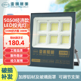亚明照明 LED投光灯户外防水投射灯 工业照明灯5050经济贴片款300W 1台价