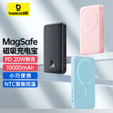 倍思 苹果Magsafe磁吸无线充电宝 20W快充移动电源10000mAh 适用苹果15/14/13手机充电储能户外电源