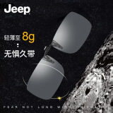 JEEP墨镜夹片太阳镜近视眼镜高清偏光镜开车夹片2040-M5