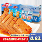 好鱼道鱼豆腐豆干烧烤零食休闲办公室小吃原味豆腐干宿舍火锅食材礼盒装 卤香鱼豆腐+原味蟹柳740g