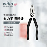 wiha威汉进口高碳钢材省力家用精密尖嘴钳钢丝钳多老虎钳斜口钳绕线钳 钢丝钳 01 0 01  180mm-45838