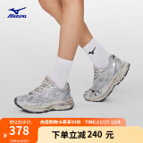 美津浓（MIZUNO）【RACER S】软底轻便运动跑步鞋子男 女缓震透气休闲慢跑鞋 18/脏脏银 39