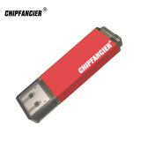 CHIPFANCIER 32G SLC 全新正片 企业级工业级 USB3.0 高速U盘 行车记录U盘 32G SLC 红色