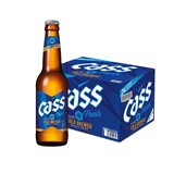 凯狮韩国进口啤酒 凯狮（CASS）啤酒 凯狮啤酒 330mL 24瓶 原味