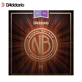 达达里奥（D'Addario） NB1152美国进口民谣吉他琴弦 镀镍磷青铜缠绕套弦 较细11-52较细