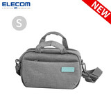 宜丽客（ELECOM） 摄影单反微单相机包单肩包一机一镜多功能旅行帆布手提斜跨off toco 灰色-小