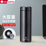 希诺（HEENOOR）保温杯大容量男士过滤泡茶杯立冬实用礼物车载水杯送客户年会定制 N3267-紫灰-男士推荐- 500ml