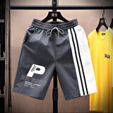 琛倪短裤男士夏季薄款五分裤外穿男裤沙滩工装裤宽松休闲裤子