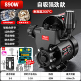 德力西电气（DELIXI ELECTRIC）增压泵全自动220V插电抽水泵家用静音自来水管道全屋加压自吸水泵 890W【自吸强劲款】