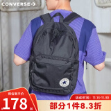 匡威（Converse）大容双肩包背包旅游包学生书包男女包 多巴胺 10020533-A01 黑色