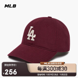 MLB帽子棒球帽红色男女同款潮流时尚百搭冬季常备3ACP6601N-07RDS-F