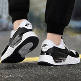 NIKE耐克男鞋夏季新款运动休闲鞋慢跑鞋AIR MAX气垫鞋缓震透气跑步鞋 黑白/鞋口偏紧脚胖脚高拍大一码 41