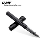 凌美（LAMY）钢笔 恒星系列练字正姿钢笔学生文具办公礼品 毕业礼物企业团购 黑色71-0.5mm