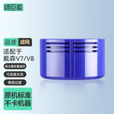绿巨能适配戴森dyson吸尘器v7/v8过滤芯滤网滤棒 后置滤芯替代品配件