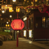 京唐新年装饰红灯笼儿童手提发光灯笼创意玩具幼儿园diy手工制作花灯