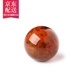 彩荷原矿无优化战国红套装佛头桶珠平安扣隔珠小金刚星月菩提配饰套餐 圆珠直径10mm一颗