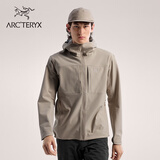 ARC'TERYX始祖鸟 GAMMA MX HOODY 防风 男子 软壳夹克 RUNE/雅致棕 L