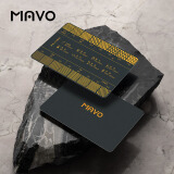 MAVO 小黑卡 研磨刻度参考尺 咖啡粉粗细参考 MAVO小黑卡