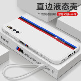斯美 适用vivoiqooneo3/z1手机壳液态硅胶iqoo3保护套防摔软壳男女款直边新款侧边文字 iQOONeo3/Z1【象牙白】侧边-BM赛道 魔方液态硅胶壳(+钢化膜+液态手绳)