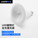 LIGHTPOOL 全光谱 led植物生长灯仿太阳光 多肉花卉盆景室内家用植物补光灯 全光谱植物生长灯 【10W】
