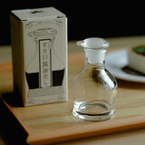 MOKUSHIN日本进口Hirota广田硝子一滴不漏酱油瓶复古手工日式家用玻璃油瓶 元祖酱油瓶