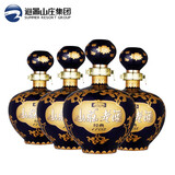 山庄老酒1703纯粮酿造38度浓香型白酒礼盒500ml*2山庄皇家窖藏品质保价 38度 500mL 4瓶