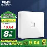 德力西（DELIXI）明装开关插座面板 CD158系列  电脑插座 