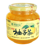 韩国农协原装进口 蜂蜜柚子茶1KG 经典蜜炼果酱冲调饮品 早餐水果茶 营养健康可吃可泡