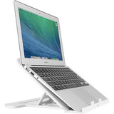 B.FRIENDit 笔记本支架铝合金 电脑支架散热器护颈椎可升降折叠支架 桌面支撑悬空托架增高支架底座360度旋转 白色