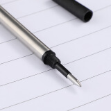 英雄（HERO）宝珠笔笔芯 359螺旋型 黑色宝珠笔签字笔 12支装 0.5mm 