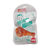 华英（HUAYING）撕烤官烤鸭翅根熟食鸭腿休闲酱卤食品即食零食河南信阳潢川特产 原味80克 X 5包 (共10根)