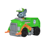 汪汪队立大功（PAW PATROL）巡逻队儿童男女孩新年礼物玩具车救援赛车-环保回收车+灰灰