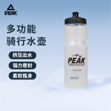 匹克 自行车骑行水壶户外跑步健身爬山便携式防漏挤压式透明水壶