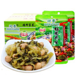 闽香梅菜花生70g*10包/30包福建咸菜小菜酸菜下饭菜零食早餐配饭配粥 梅菜花生70g*10包