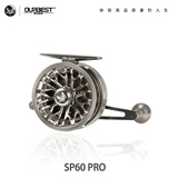 欧贝丝特SP60PRO全金属微铅带泄力筏钓轮海筏轮鱼线轮欧贝斯特 左手