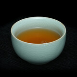 汝道汝窑茶杯主人杯品茗杯冰裂可养开片汝瓷茶盏喝茶杯子单杯大号茶碗 粉青净心杯100ml