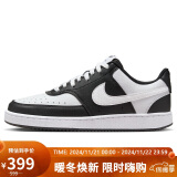 耐克NIKE板鞋女子减震COURT VISION运动鞋DH3158-003黑白38