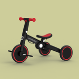 uonibaby儿童平衡车滑步车1-4岁男女孩脚踏车溜娃神器滑行车三轮车手推车 波尔多 红色