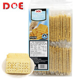 DOE马来西亚进口苏打饼干484G咸味DOE梳打独立包装酥脆浓香 奶盐味