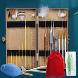 天艺牌扬州三把刀掏耳朵采耳工具金蝴蝶套装掏耳勺鹅毛棒掏耳神器