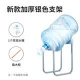 馨玥桶装水出水器卡扣式矿泉水倒置饮水支架纯净水桶龙头开关按压水嘴 支架+常规平口水嘴+翘木棍 1ml