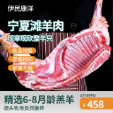 伊民康洋宁夏滩羊肉 生鲜整半只羊 原切羊排羊腿羊肉卷羊蝎子全羊礼盒清真 整半只羊10斤（前腿带排）