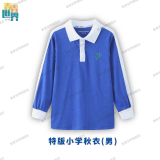 青青世界深圳校服小学生校服统一小学生男女秋季长袖上衣长裤运动服套装 特版小秋衣（男） 125