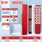 佳之钓漂盒三层多功能浮漂盒51cm大容量线盒主线鱼漂盒套装三合一漂盒 51cm红色漂盒+礼包1