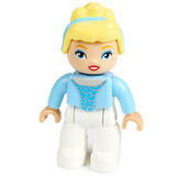 费乐大颗粒积木人偶公仔人物角色配件摆件儿童宝宝玩具兼容得宝le高 妈妈【1只】