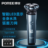 飞科（FLYCO）飞科旗下博锐电动剃须刀电动刮胡刀男士智能全身水洗充电式胡须刀剃须刀飞科旗下品牌PS166 飞科旗下博锐PS165+3个刀头 普通装