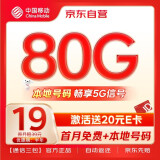 中国移动流量卡纯流量上网卡5G手机卡全国通用移动电话卡长期流量卡